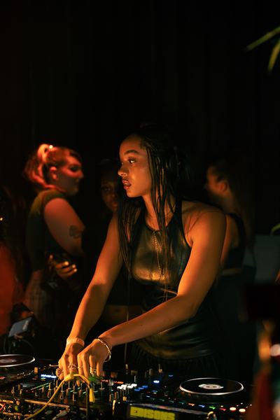 A DJ playing at the Afroton Festival, 10 October 2026